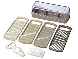 モットプラス マルチスライサー＆三徳ピーラーセット